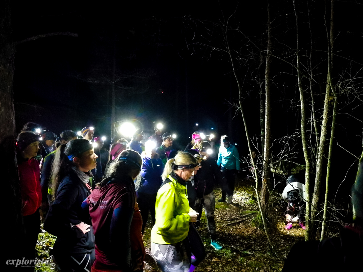 NIGHT TRAIL RUNNING MED FOREST FEMMES