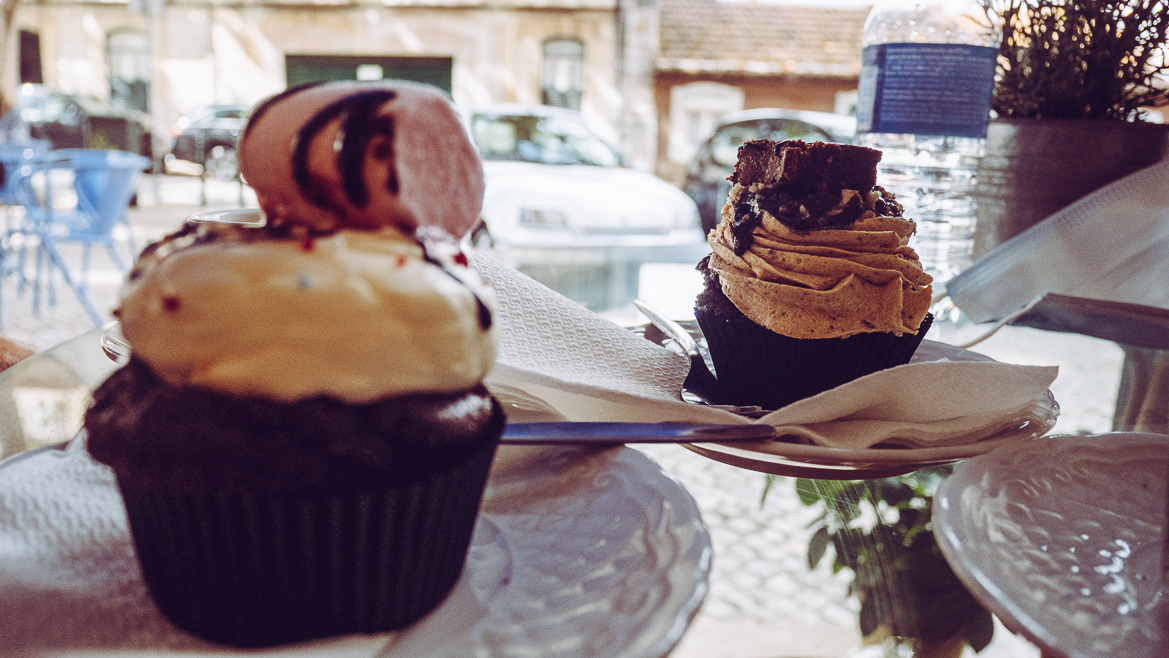 cupcakes på Tease i Lissabon