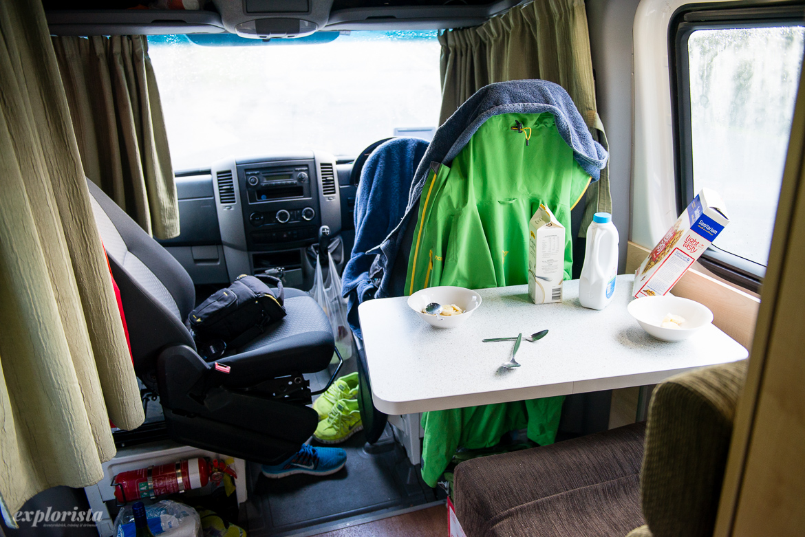 inside campervan apollo euro tourer 2-berth
