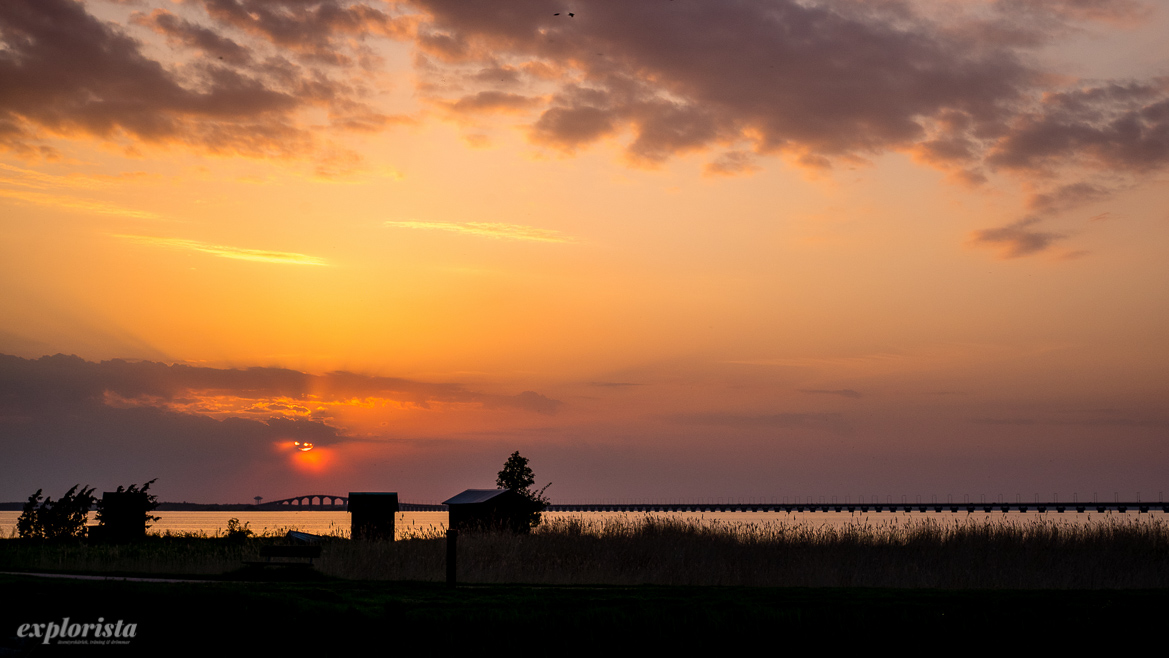 solnedgång ölandsbron