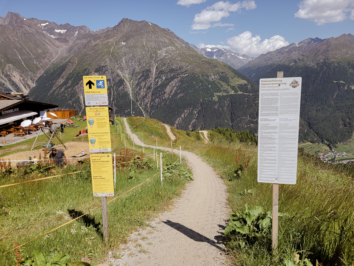 Sölden bike republic - Bike park i Alperna