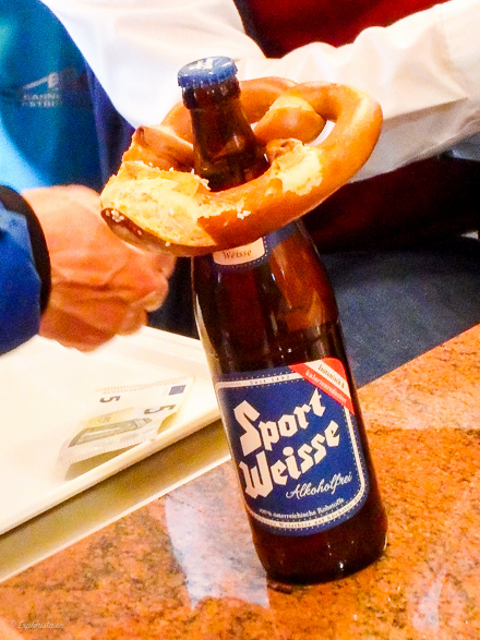 beer pretzel