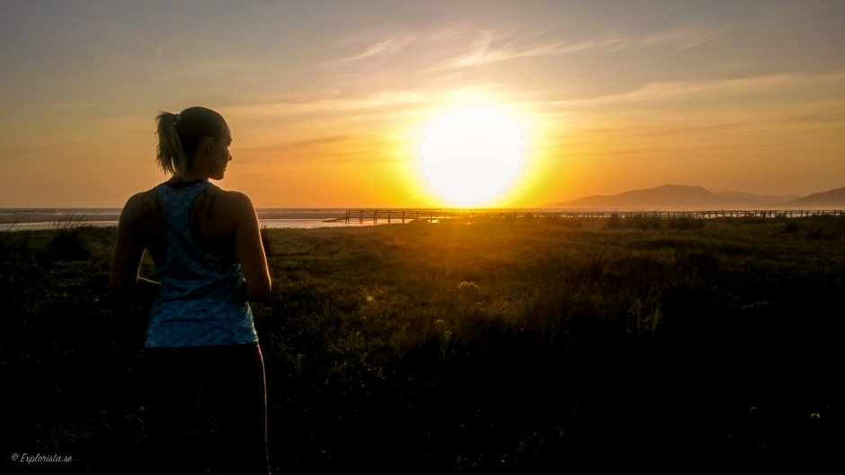 sunset runner